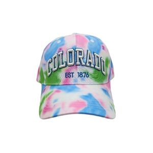 Robin Ruth Women's Colorado Tied-Dye Baseball  Hat - OS